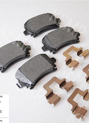 Колодки торм задние vw golf 5;6 vw passat b6/a3 a6 octavia a5 cadi 3