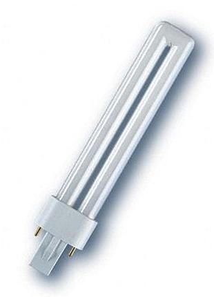 Лампа osram dulux s blue 9w/71 g23