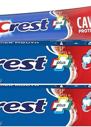 Набір з 2 шт. зубної пасти crest cavity protection regular paste 2/232 грам.