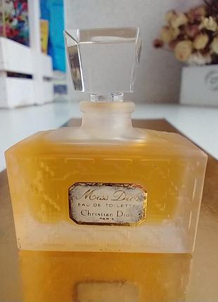 Мiss dior christian dior оригинал винтаж миниатюра 5мл