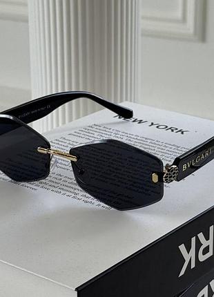 Жіночі сонцезахисні окуляри bvlgari, брендові premium окуляри від сонця на середнє обличчя, uv400