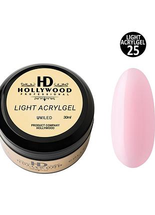 Рідкий акригель light acrygel 25 hd hollywood