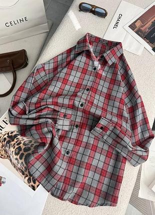 Сорочка фланелева 4