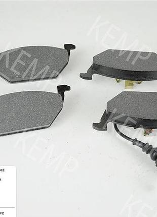 Колодки торм передние vw golf 4 skoda octavia seat с датчиком