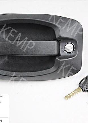 Ручка двери зад.прав fiat ducato/ peugeot boxer/citroen jumper 06- с ключем