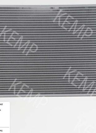 Радиатор кондиционера nissan qashqai (j10) (07-)643 x 377 x 16 mm