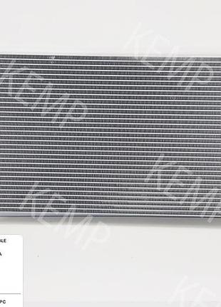 Радиатор кондиционера nissan juke tiida 654*340
