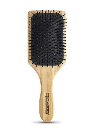 Giovanni bamboo paddle бамбукова щітка для волосся