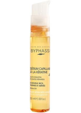 Byphasse sublim protect keratin зволожуюча олія для сухого і пошкодженого волосся 50 мл
