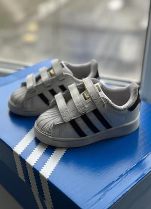 Дитячі кросівки кеди adidas originals superstar р. 23 оригінал