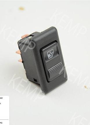 Кнопка стеклоподъемника аudi-a80a100 vwg2 b2 электро одинарная (5pin)