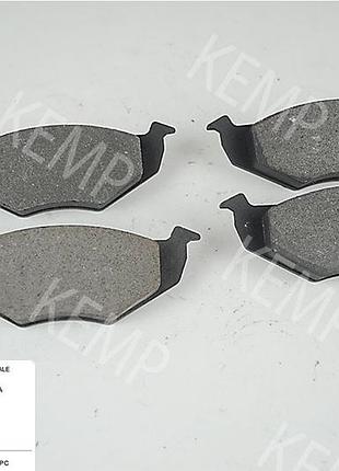 Колодки гальмівні передній vw golf 3 vento, polo clasic seat ibiza cordoba toledo