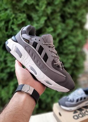 Мужские кроссовки adidas oznova серые