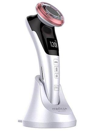 Rf лифтинг массажер для лица medica+ skin lifting 7.0 white (ems+led) гарантия 1 год