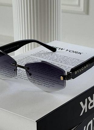 Жіночі сонцезахисні окуляри bvlgari, брендові premium окуляри від сонця на середнє обличчя, uv400