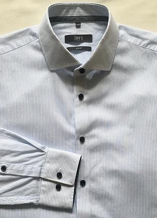 Рубашка jake's slim fit размер м