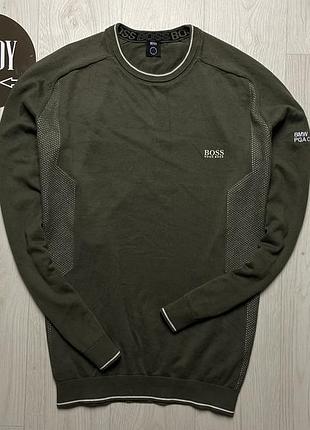 Мужской премиум свитшот hugo boss, размер xl-2xl