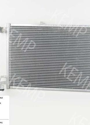 Радиатор кондиционера ford fiesta 6 605*351