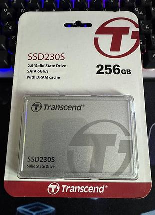 Ssd 2.5 sata3 transcend 230s 256gb оригінал новий