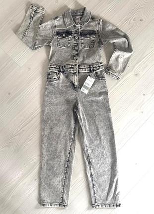 Джинсовий комбінезон, костюм denim, р. 140