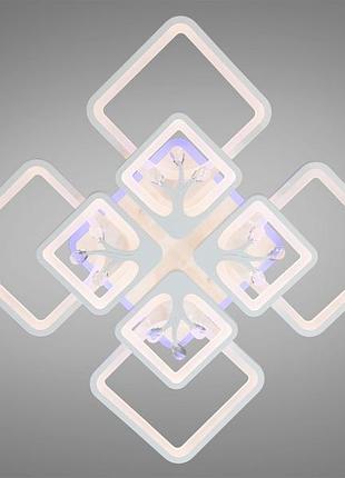 Потолочная led-люстра 8157/4+4wh led 3color dimmer