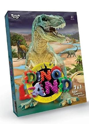 Набір для творчості dino land 7в1