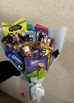 Солодкі букети на замовлення