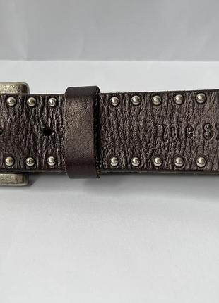 Nile 83, ремень, швейцария, инкрустированный 39 мм. 79-90 см. стиль-рок