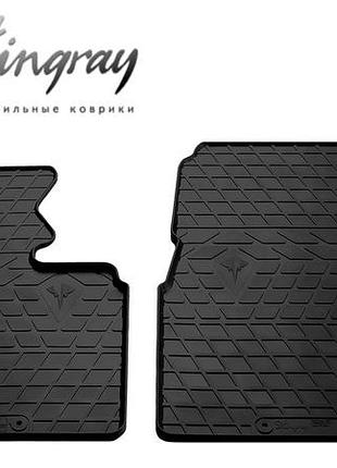 Коврики в салон bmw i3 (i01) 2013- комплект из 2-х ковриков стингрей