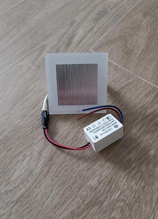 Світлодіодний світильник kanlux apus led w-ww з драйвером hxs-2-3w.