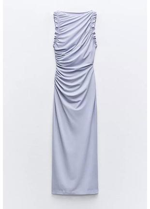 Лавандова сукня zara