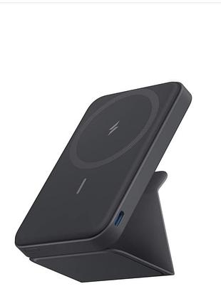 Павербанк anker magnetic magsafe powerbank, 5000mah iphone 17/17 pro/17 pro max, iphone 16/15/14/13/12 series (2 gen) - black