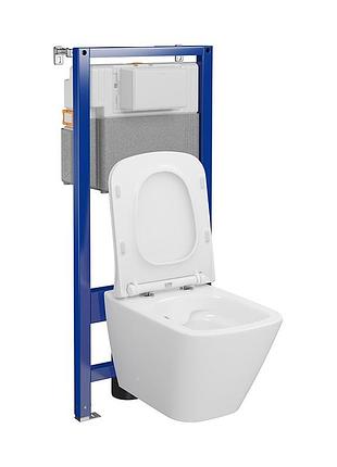 Комплект с16 інст сис-ма aqua 50 qf meхан+ city прямоугольный cleanon с сид дюр лифт без кнопки