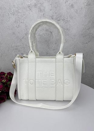 Marc jacobs tote bag mini white