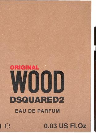 Dsquared2 2 wood original парфумована вода 1 мл (пробник)