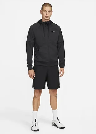Кофта мужская nike nk tf hd fz black (арт. dq4830-010)