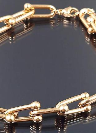 Браслет женский медзолото stainless steel, po. 22-27 см.