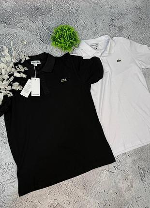 Футболка з воротником lacoste
