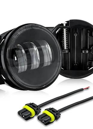 Противотуманные led фары для renault megane/scenic/master/laguna/kangoo/clio (комплект 2-шт)