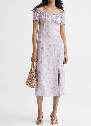 Сукня в квітковий принт h&m