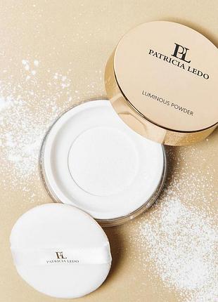 Patricia ledo luminous powder тестер розсипчастої пудри для обличчя
