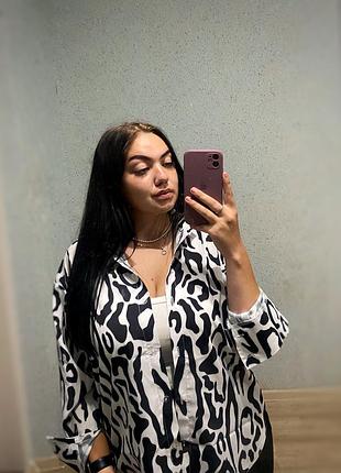 Сорочка в принт