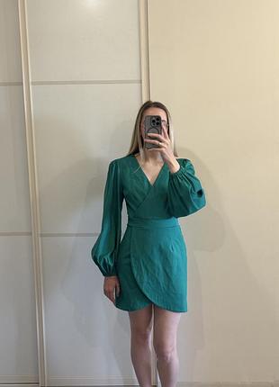Зелена міні сукня the lace / s /