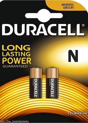 Батарейка duracell lr1 (n) 1.5v - щелочная, оригинал