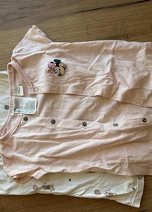 Літні комбінезони/піжамки / ромпери на дівчинку h&m