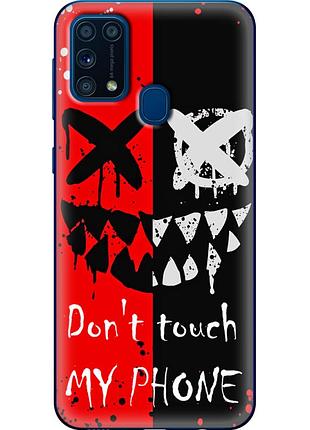 Чехол силиконовый с картинкой на samsung galaxy m31 (m315) (не трогай мой телефон)