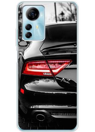 Чохол силіконовий з картинкою на zte blade a72s (машина, audi a7)