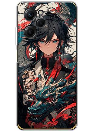 Чохол силіконовий з картинкою на xiaomi poco x5 pro 5g (аніме, anime)