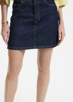 Джинсовая юбка levi's в идеальном состоянии, размер 26 (xs/s)