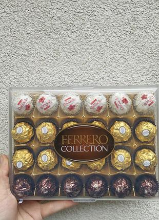 Конфеты ferrero collection 269 г (24 шт) rocher raffaello rondnoir подарочный набор